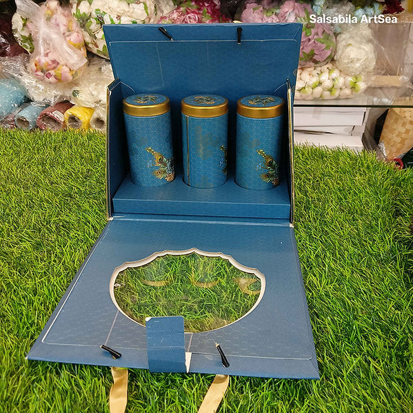 Festive Pyramid Gift Hamper With 3 Jars