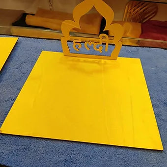 Haldi platter (Crown Design)