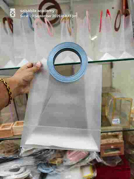 PVC Gift bags - Circle Handle