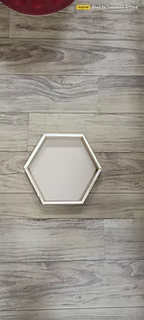 Hexagon tray MDF