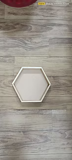 Hexagon tray MDF