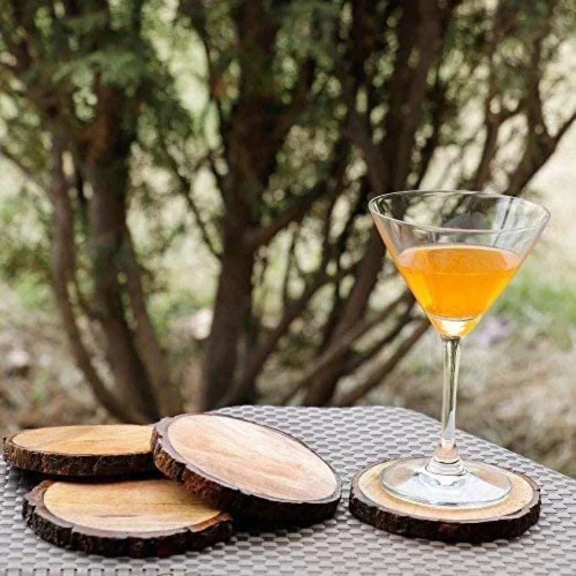 Wooden platter Logs