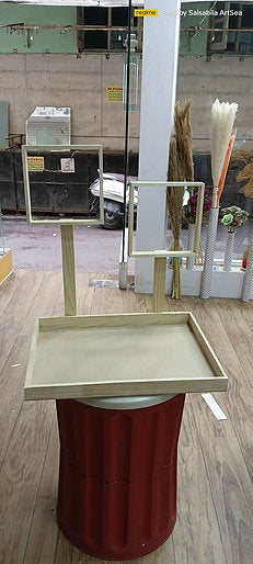 Wooden MDF Alphabet Frame Tray