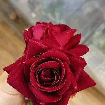 Loose Velvet Rose Flower