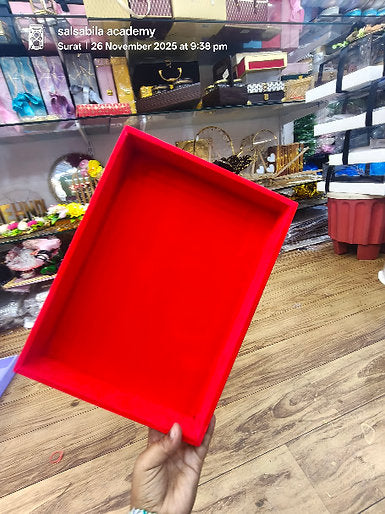 Velvet Wooden Trays