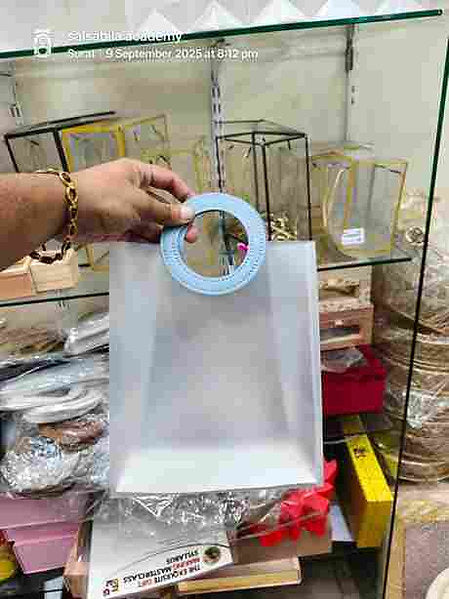 PVC Gift bags - Circle Handle
