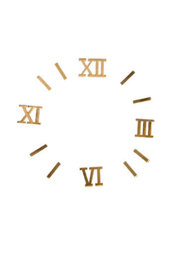 Clock Number Acrylic Roman