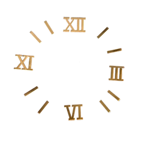 Clock Number Acrylic Roman