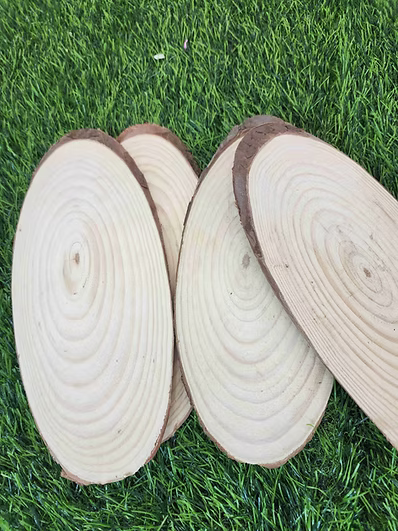 Wooden Oval Log