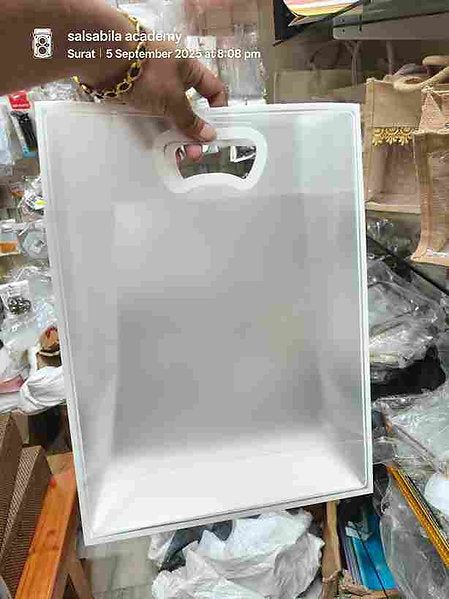 Translucent PVC Bag(inside handle - Return Gifting)