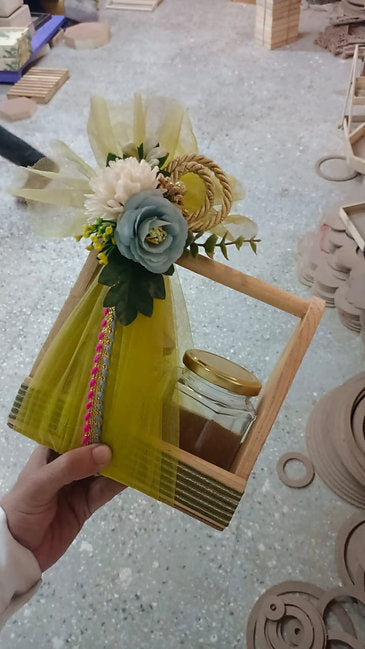 Dry Fruit Jar Basket Tray
