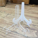 CLEAR ACRYLIC EASEL STAND