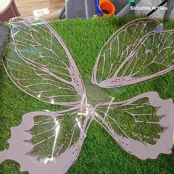 Plastic Butterfly Wings for Bouquets – Decorative Floral Accents