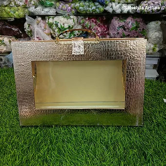 Crocodile Leatherette Gift Basket