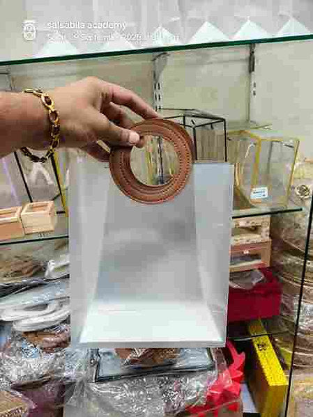 PVC Gift bags - Circle Handle