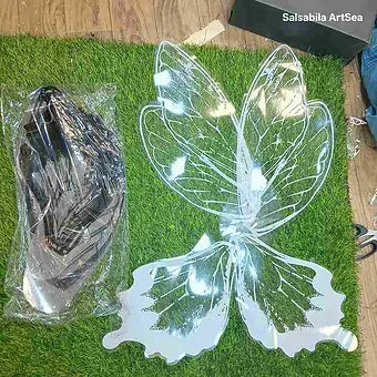 Plastic Butterfly Wings for Bouquets – Decorative Floral Accents