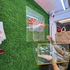 Metal Glass Souvenir Gift Box