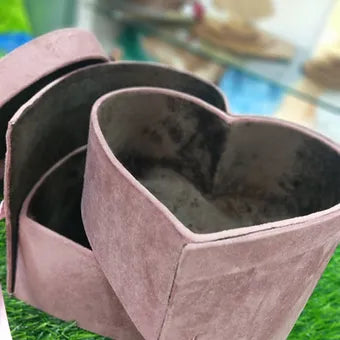 Suede Round Surprise Box