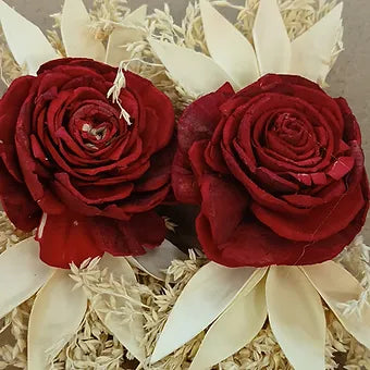 Dry Rose Wooden  Flowers