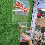 Metal Glass Suvenier gift box