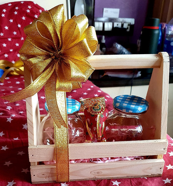 Dry Fruit Jar Basket Tray