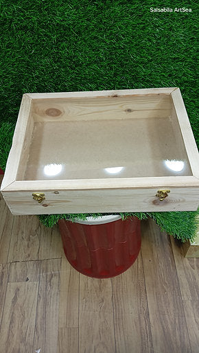 Wooden Window Acrylic Box