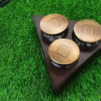 Triangle 3 Jar Box