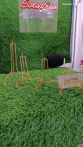 Resin Metal Folding Stand