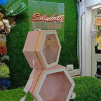 Hexagon Boarder Gift Hamper gift Boxes