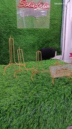Resin Metal Folding Stand