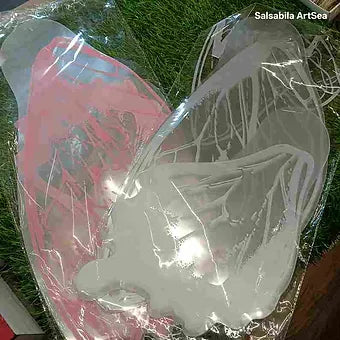 Plastic Butterfly Wings for Bouquets – Decorative Floral Accents