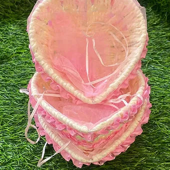 Heart Net basket for Return gifting