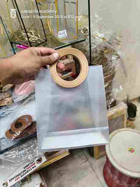 PVC Gift bags - Circle Handle