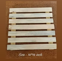 Flat Wooden Tray