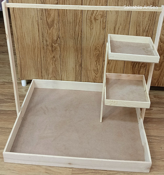 Heavy dress section tray