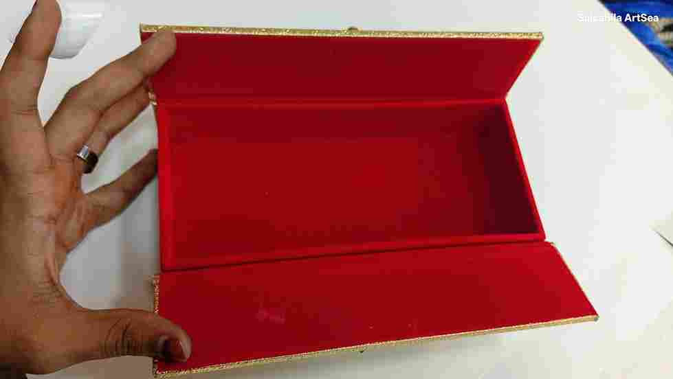 Luxury Money Envelop Box – Designer Gaddi Box | Premium Sahagun Box for Weddings