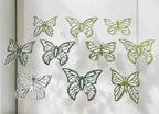 Metallic Paper Butterflies(Pack of 10 pcs)