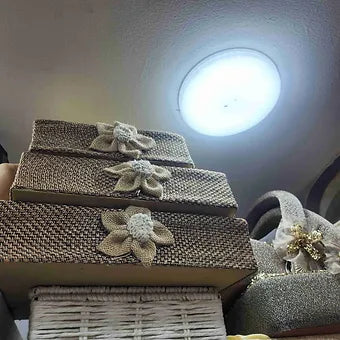 Brown Net Gift Hamper Basket