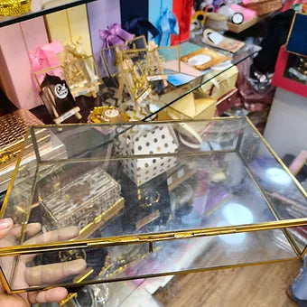 Metal Glass Suvenier gift box