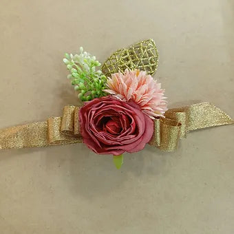 Bow ribbon broach