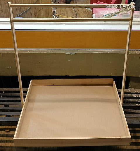 Wooden Middle Section Hanger Tray(trousseau chaab decor)