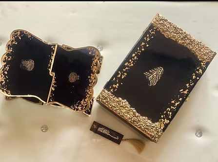 Resin Quran Box Kit | Quran Box | Bookmark | Rehal | Islamic Kit | Ramadan Combo