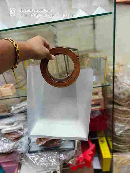 PVC Gift bags - Circle Handle