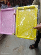 Designer fabric tray