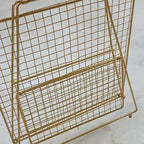Metal tray 2 tier foldable