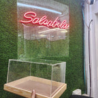 Acrylic wooden box