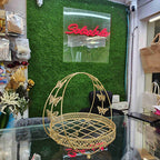 Gift Butterfly Metal Basket