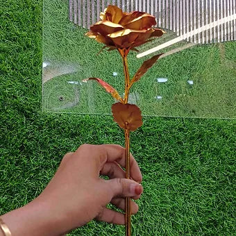 Metal Rose For Gift (bouquet)