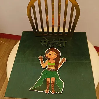 Mehendi platter