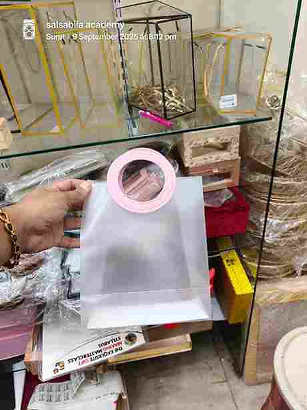 PVC Gift bags - Circle Handle